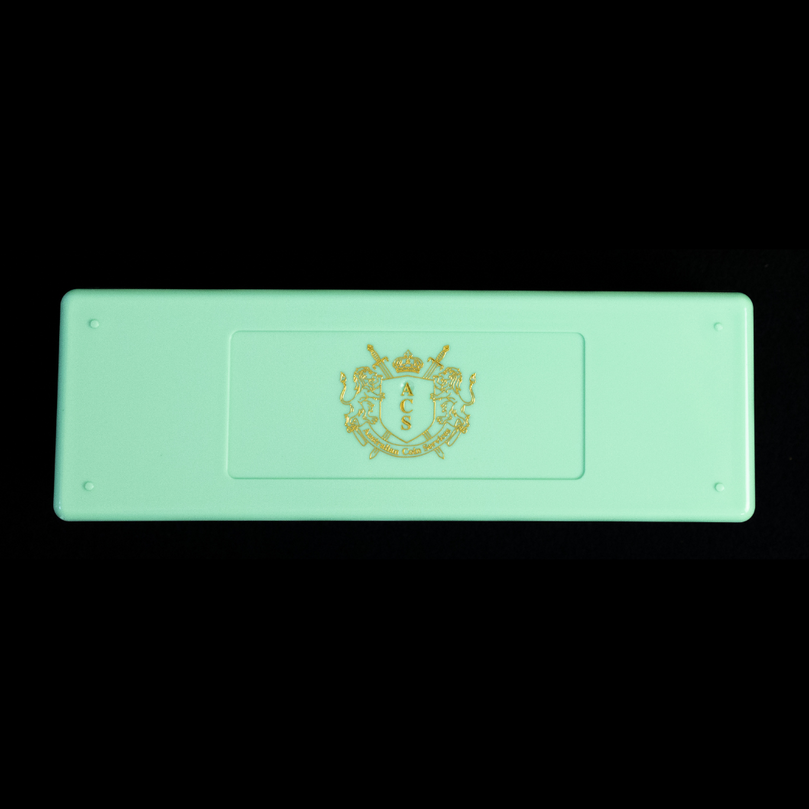 Green storage coin slab box 
