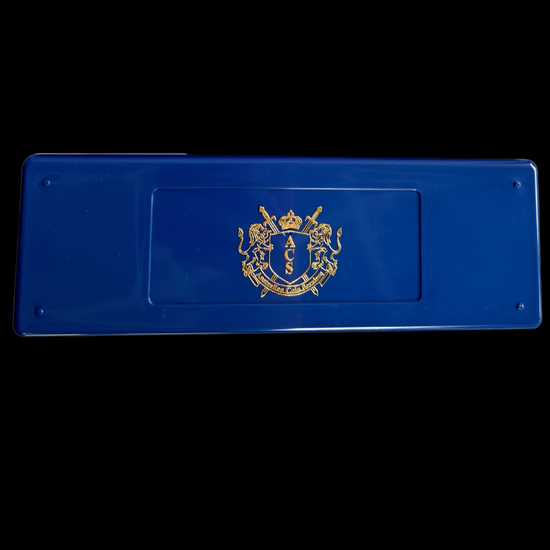 Royal Blue Coin Slab Box 
