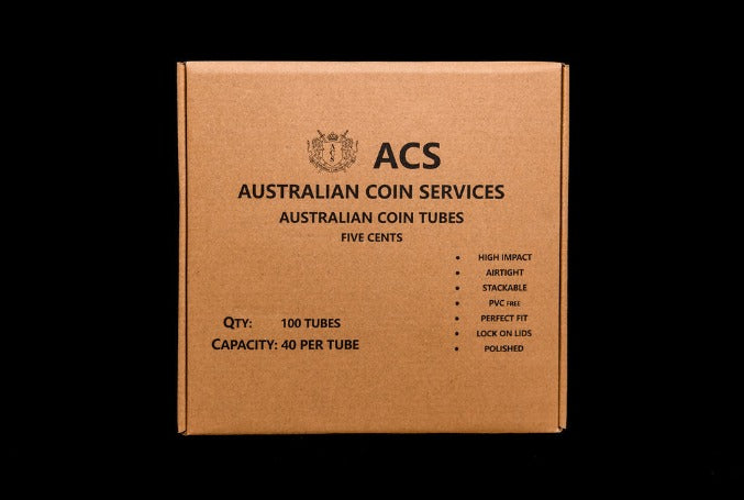 ACS Australian Coin Services coin Tubes 